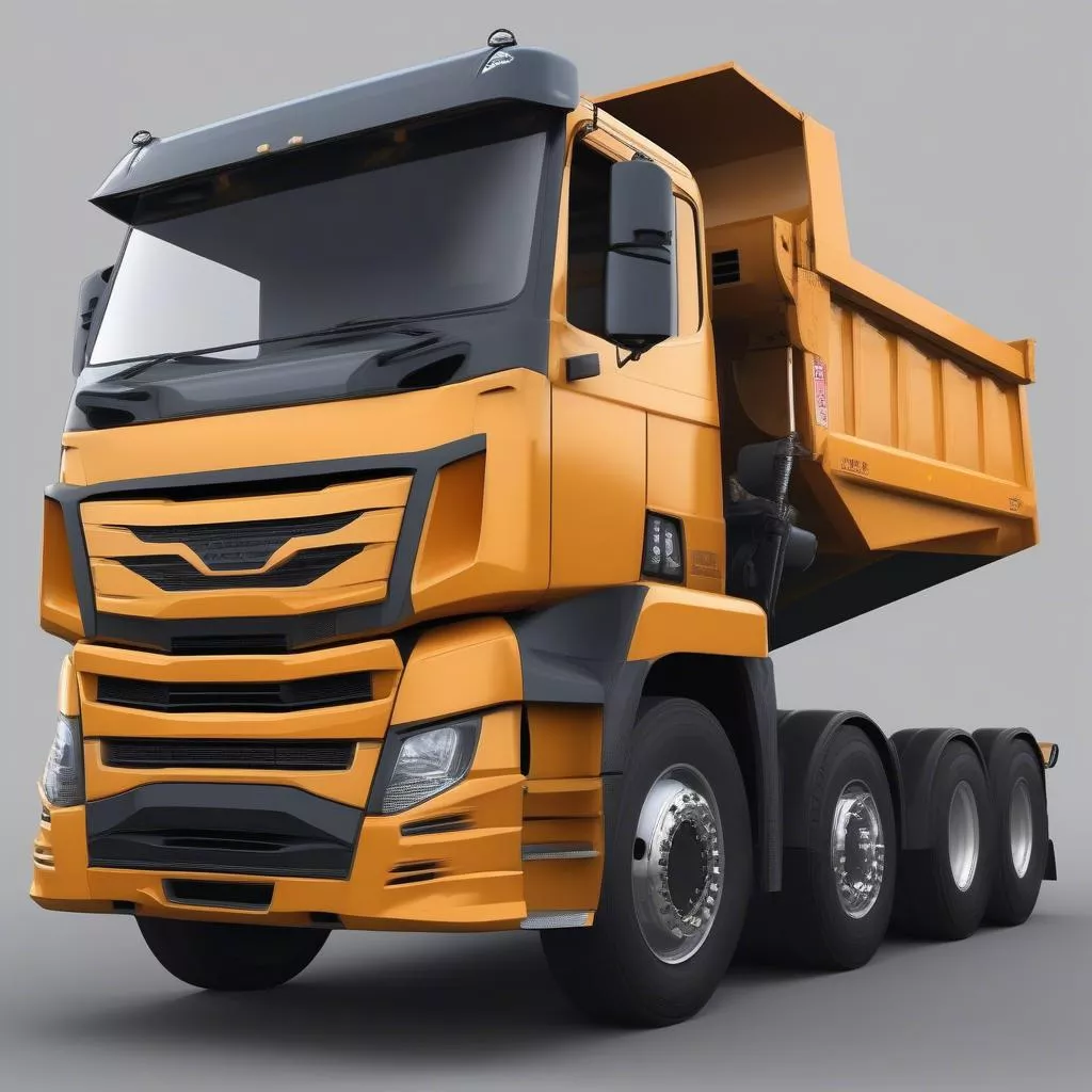 Camião Basculante em Hanói