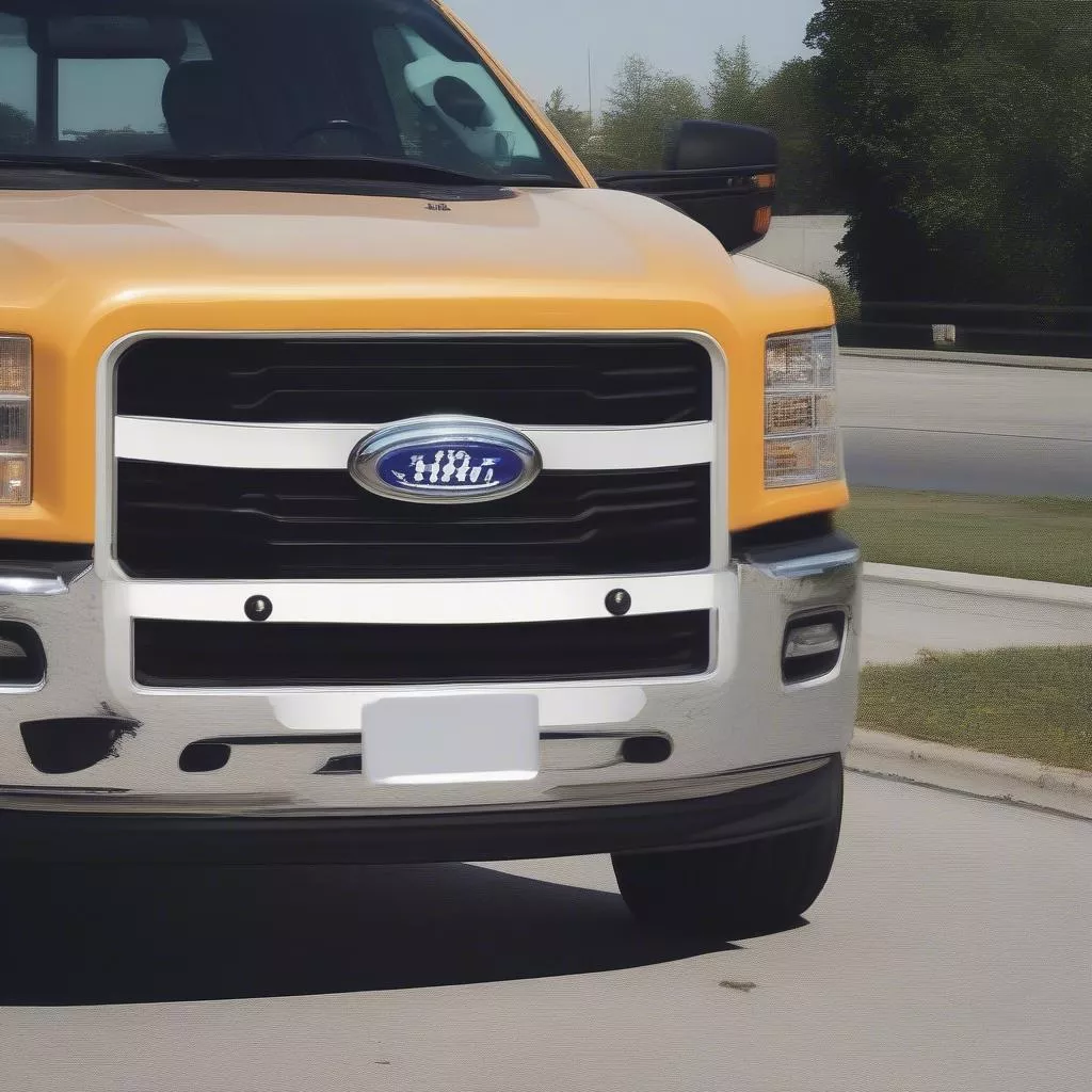 38번 번호판을 단 트럭