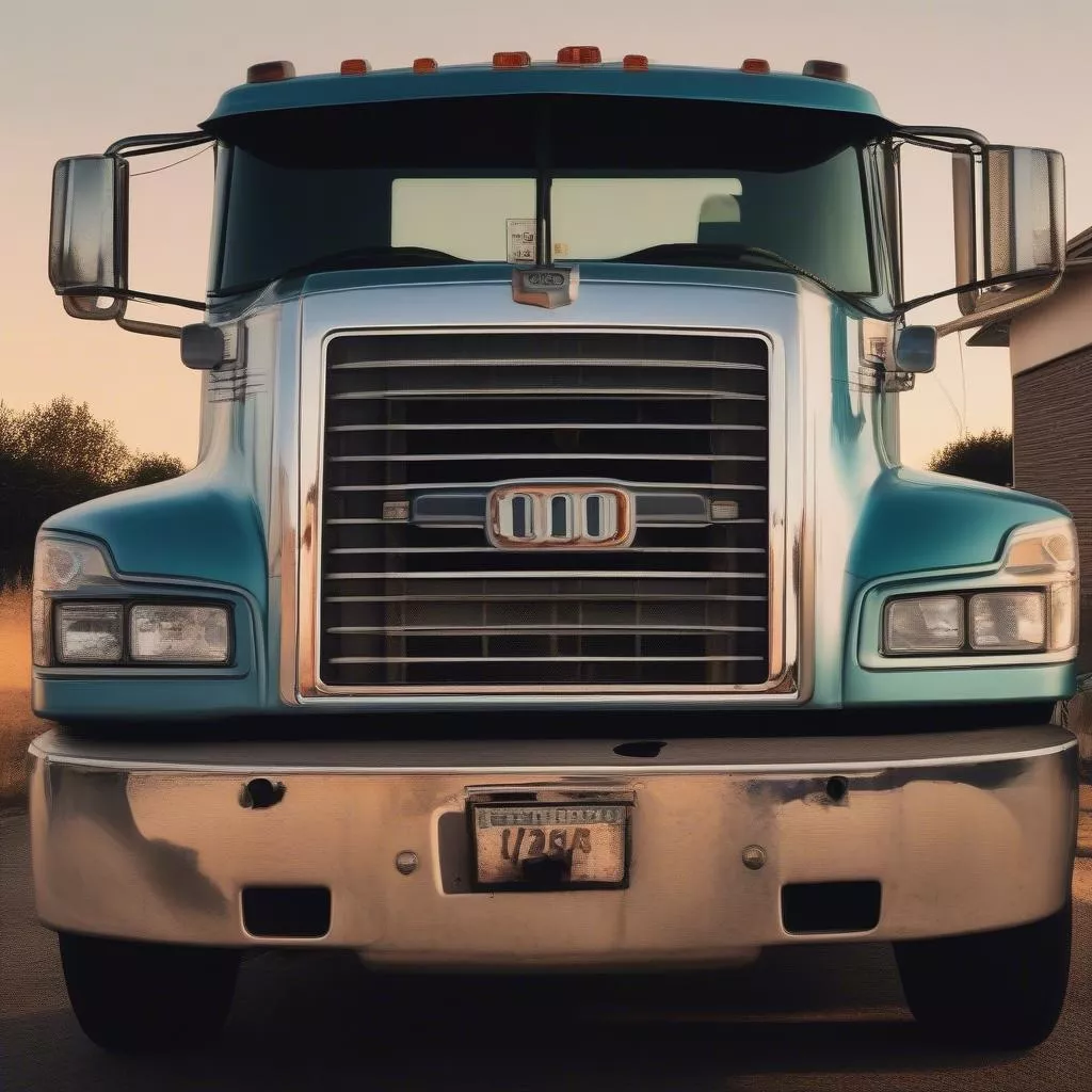 Xe tải biển số đẹp