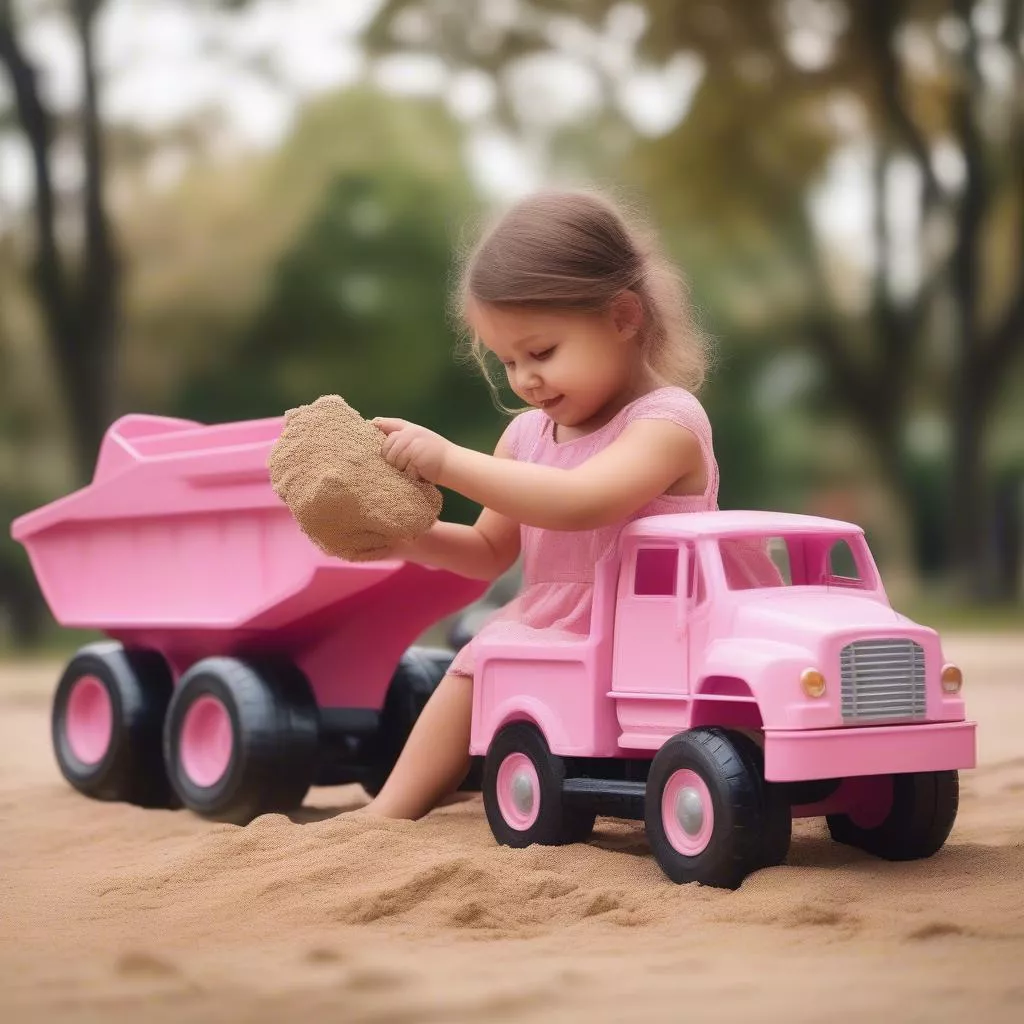 Toy Dump Truck for Girls