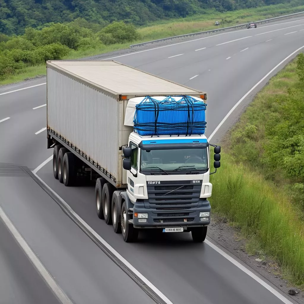 Xe tải chở hàng