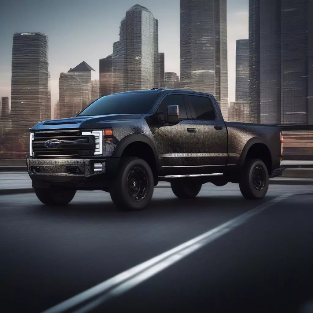 Aplicação de Vinil Carbono em Camiões: Um Novo Visual, Mais Estilo