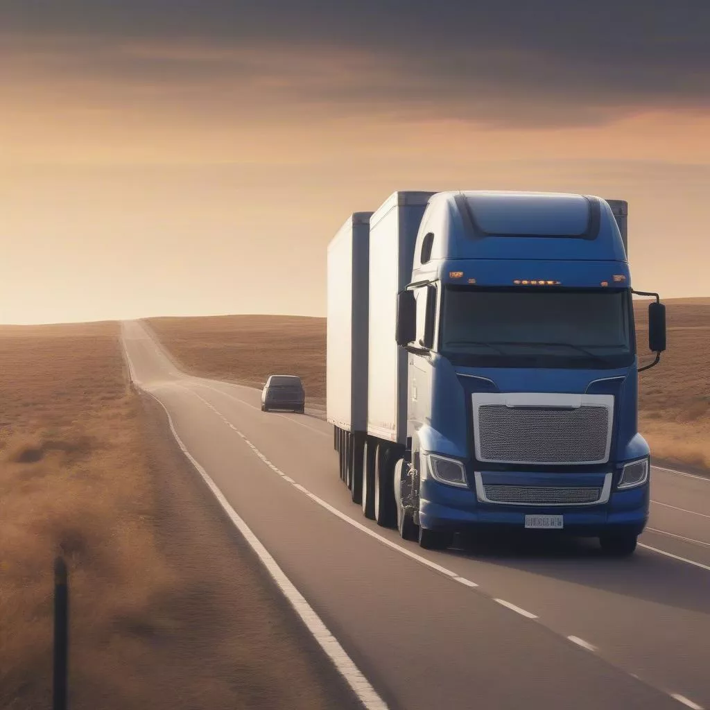 Xe tải đi đường dài
