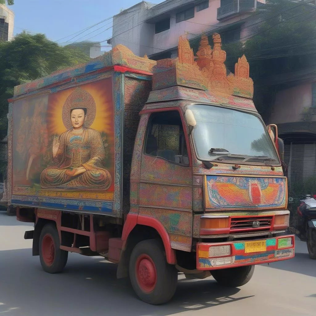 Diem Thao Trucks in Vietnam: Spirituality on Wheels