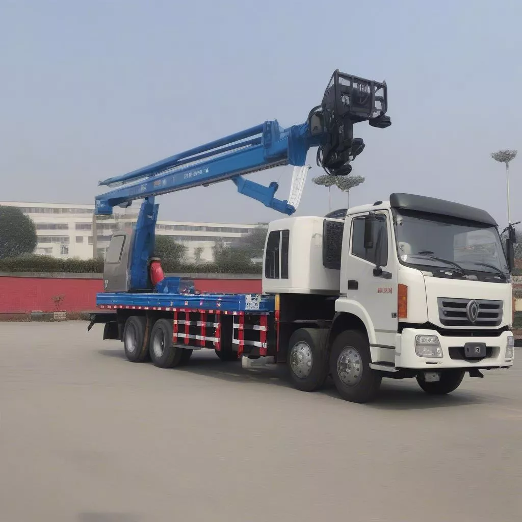 Dongfeng C260: Truk 9T3 Crane Unic URV804 Andal & Efisien