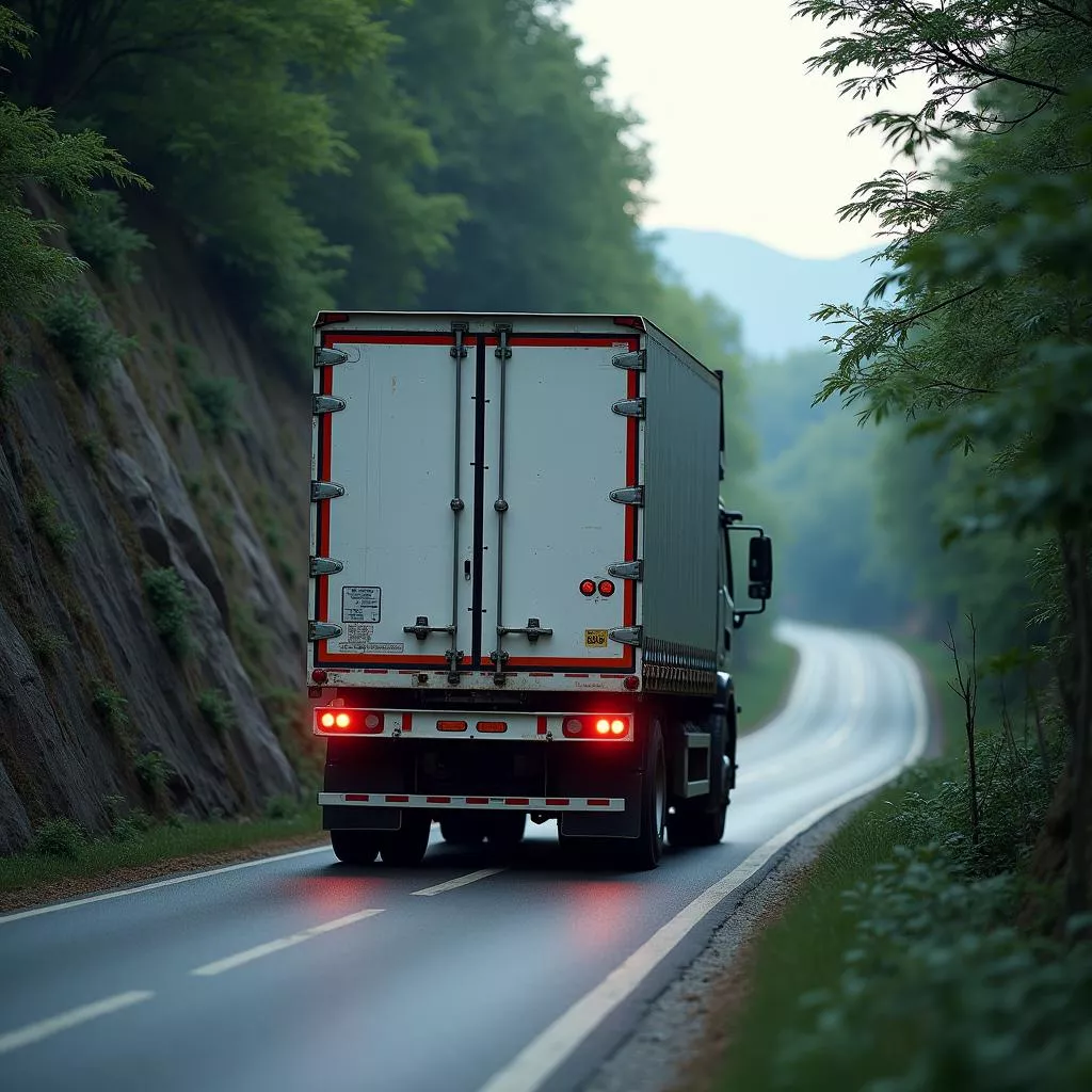 Cách Dừng Xe Ngang Dốc Chính Xác - Bí Kíp Cho Bác Tài Lái Xe Tải