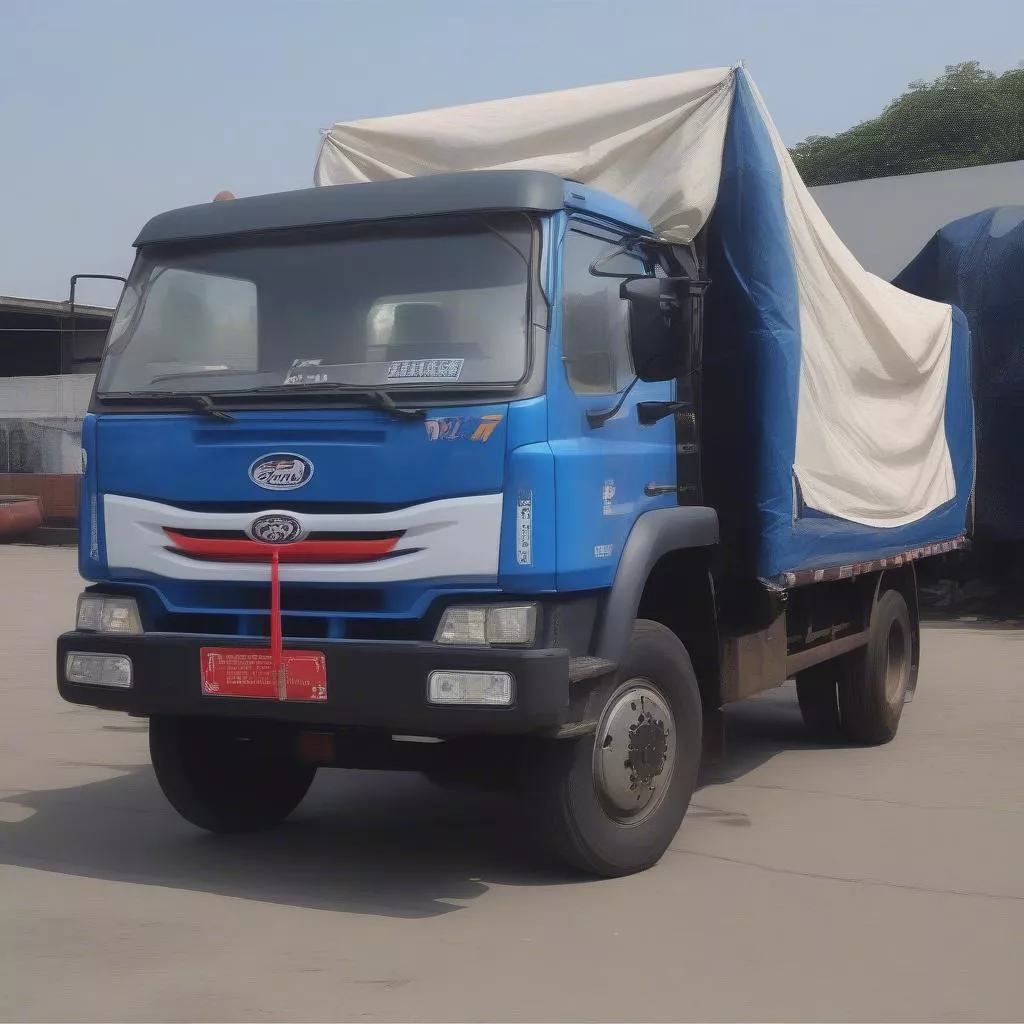 Xe tải Faw 7.3 tấn thùng mui bạt cũ