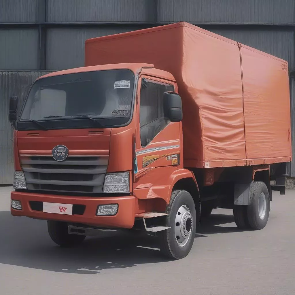 Xe tải Faw 8 tấn thùng kín