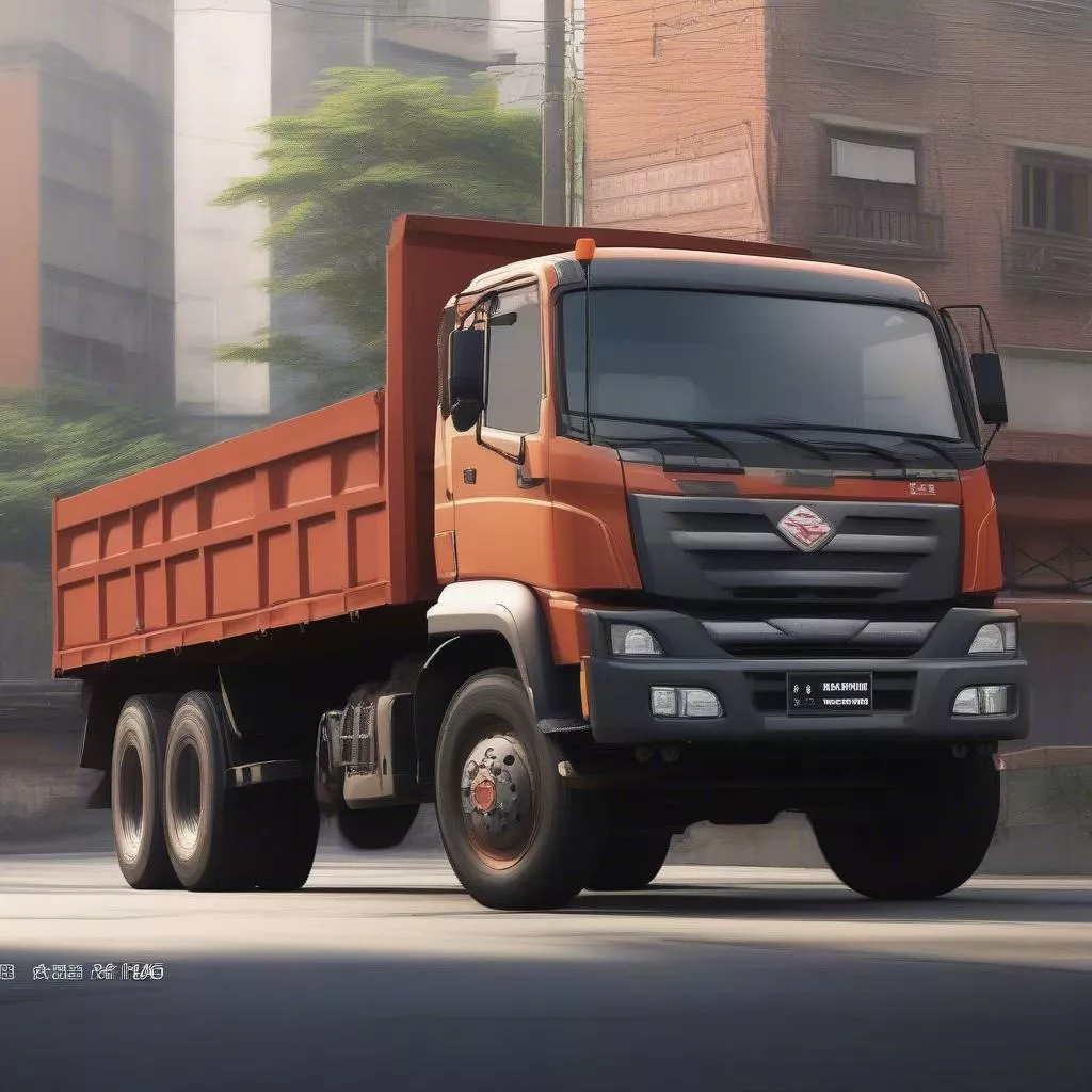 Xe tải Fushun 3.7 tấn