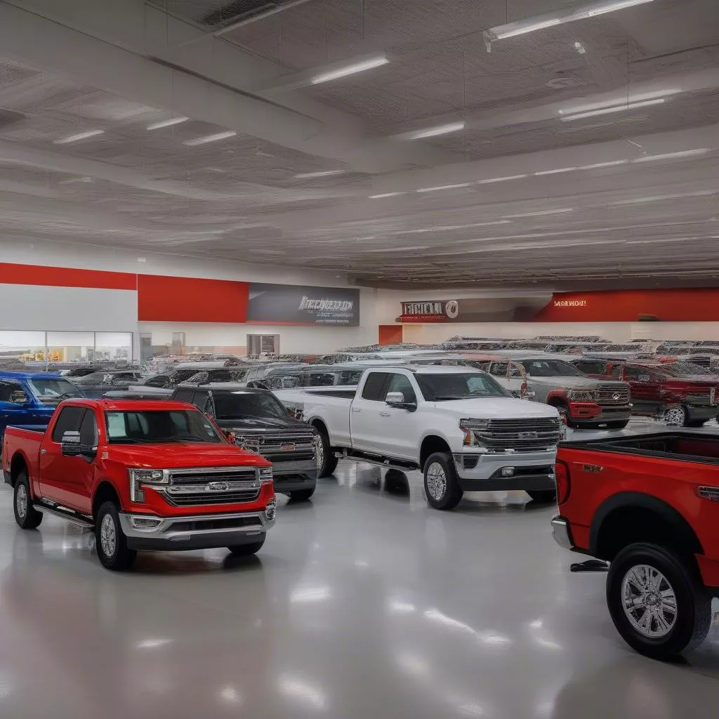 New truck models at XE TAI HA NOI