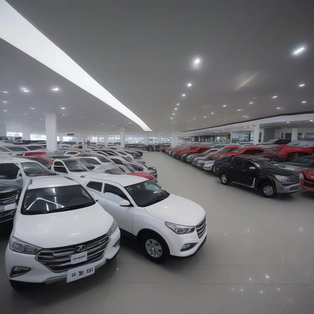 Trucks at Xe Tai Ha Noi