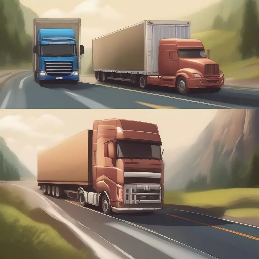 Trucks at XE TẢI HÀ NỘI