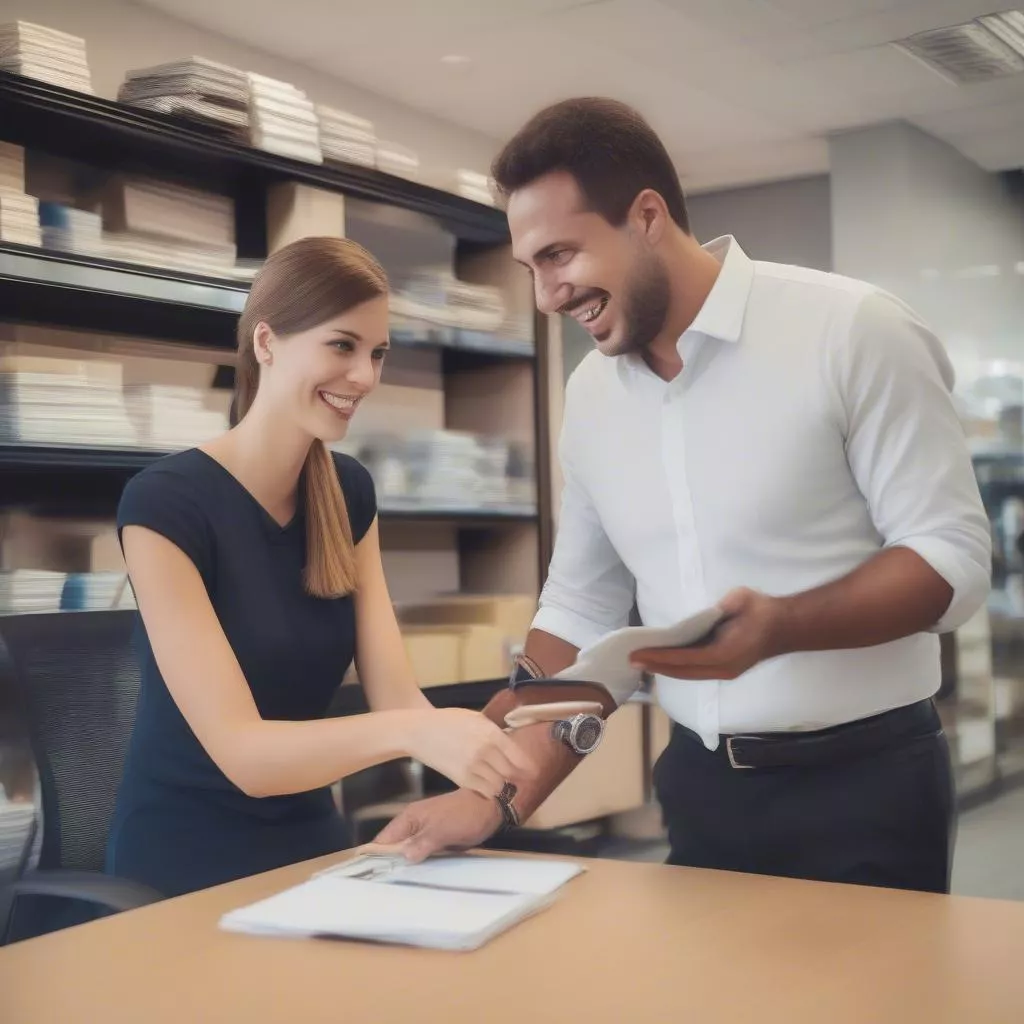 nhân viên tư vấn xe tải hà nội