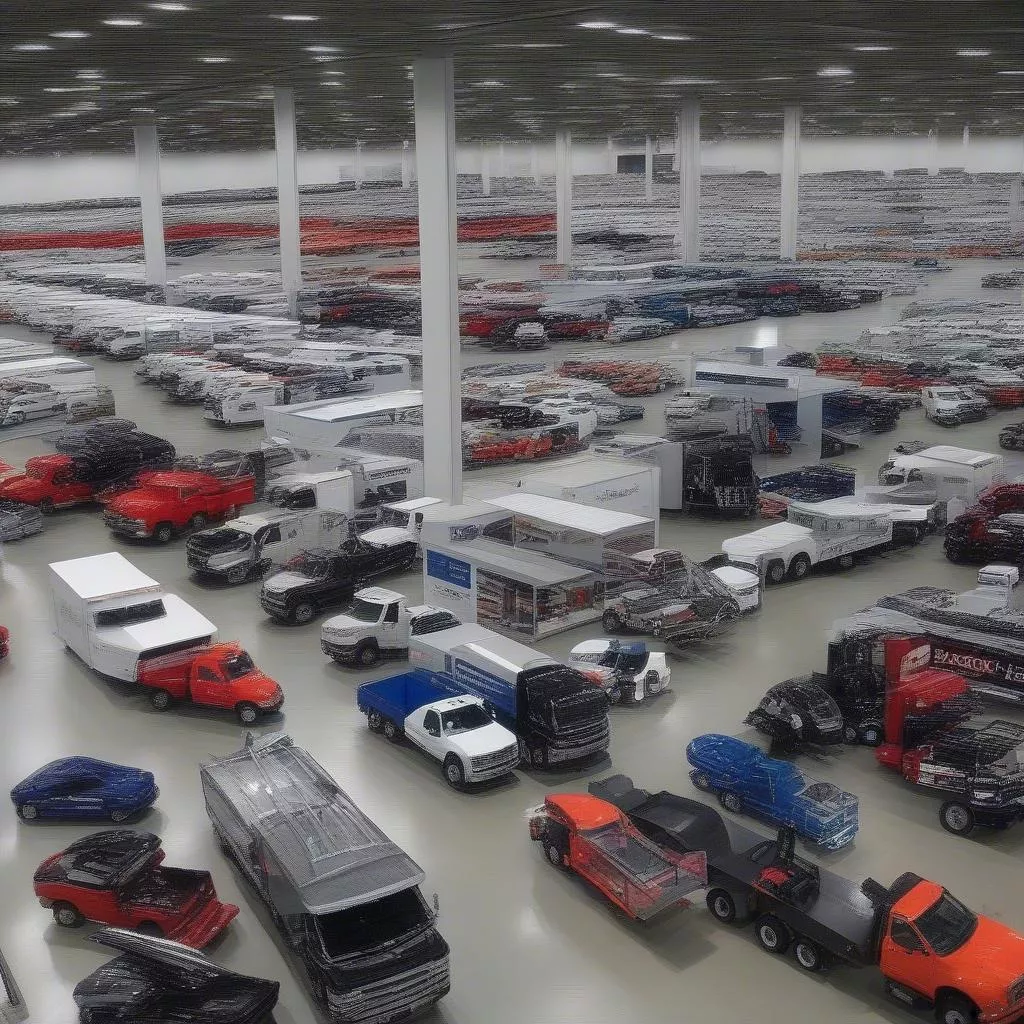 Xe tải Hà Nội showroom