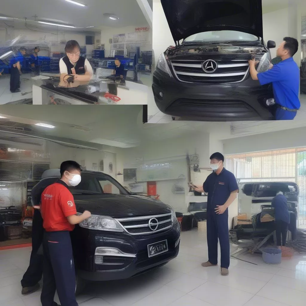 Dịch vụ sửa chữa xe chuyên nghiệp tại XE TẢI HÀ NỘI