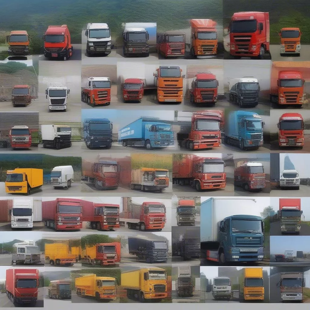 High-quality imported trucks