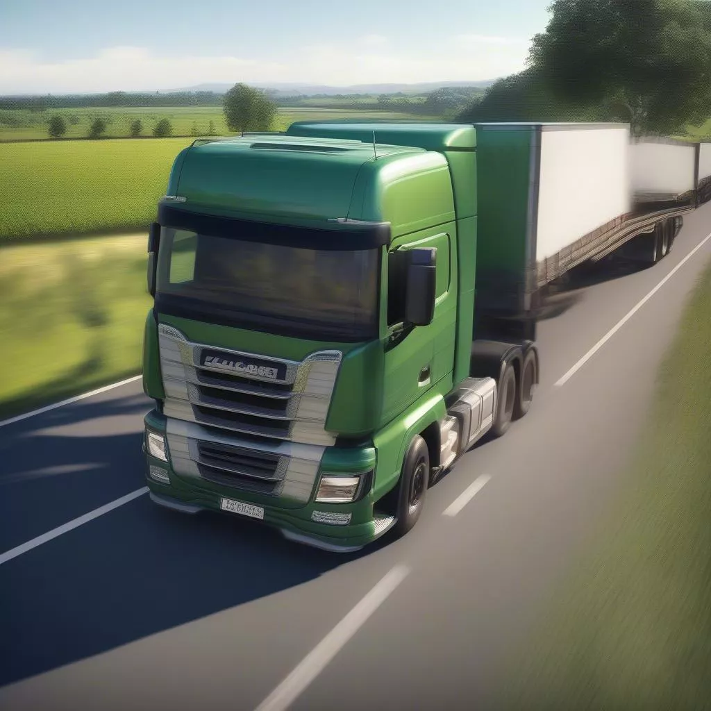 Xe tải chở hàng