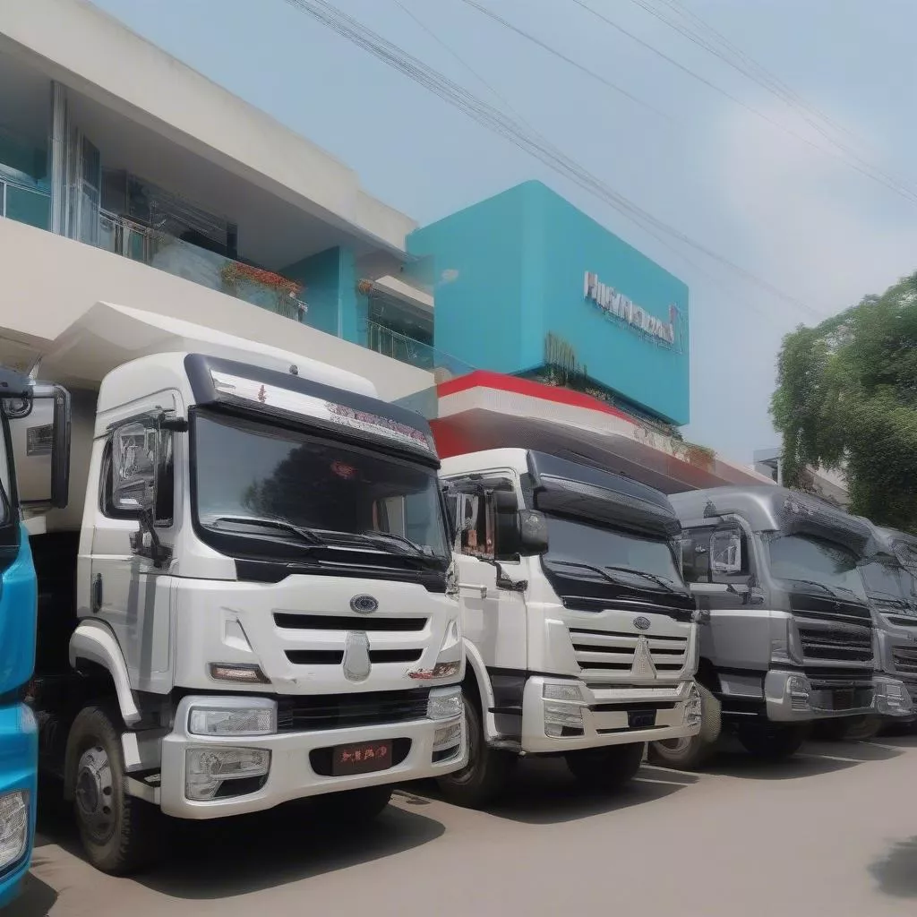 Hue Nghia Truck Dealership Showroom