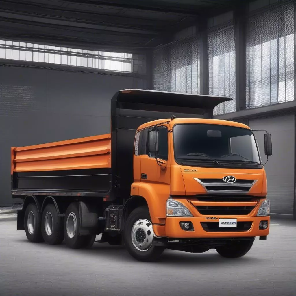 Truk Hyundai HD120 setelah renovasi