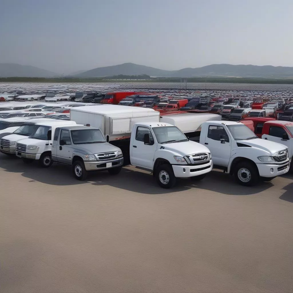 Hyundai, Isuzu, and Hino Trucks