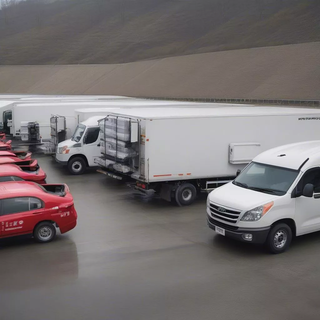 Xe tải Hyundai, Isuzu, Hino