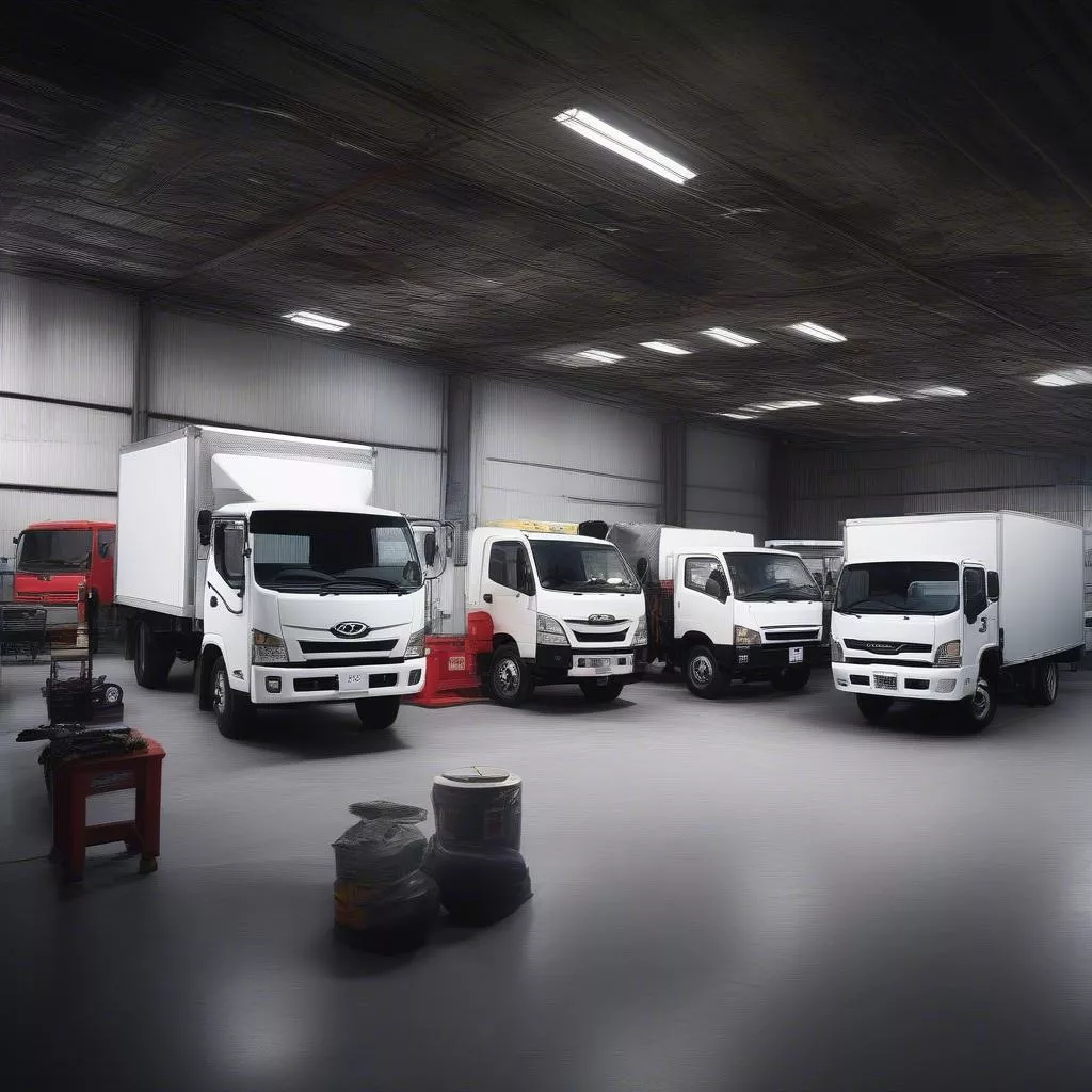 Truck repair and maintenance services