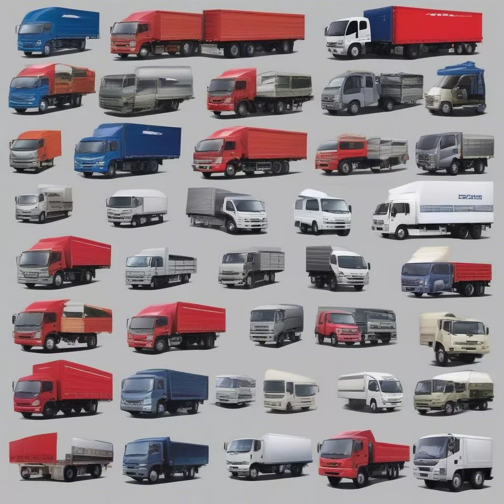 Hyundai Isuzu Hino Thaco Foton LKWs