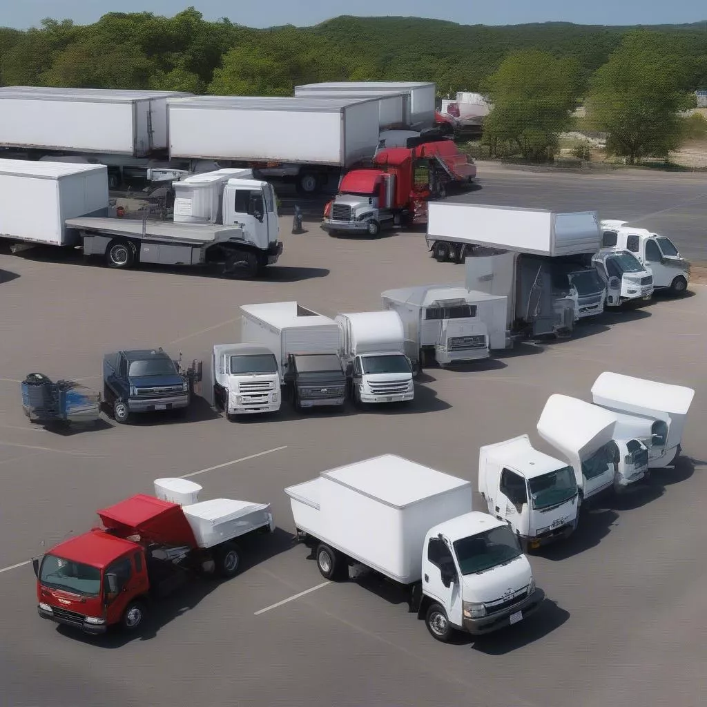 Xe tải Hyundai, Isuzu, Thaco