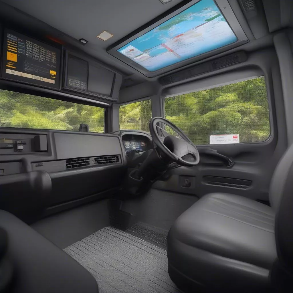 Indonesian Truck - Interior and Features
