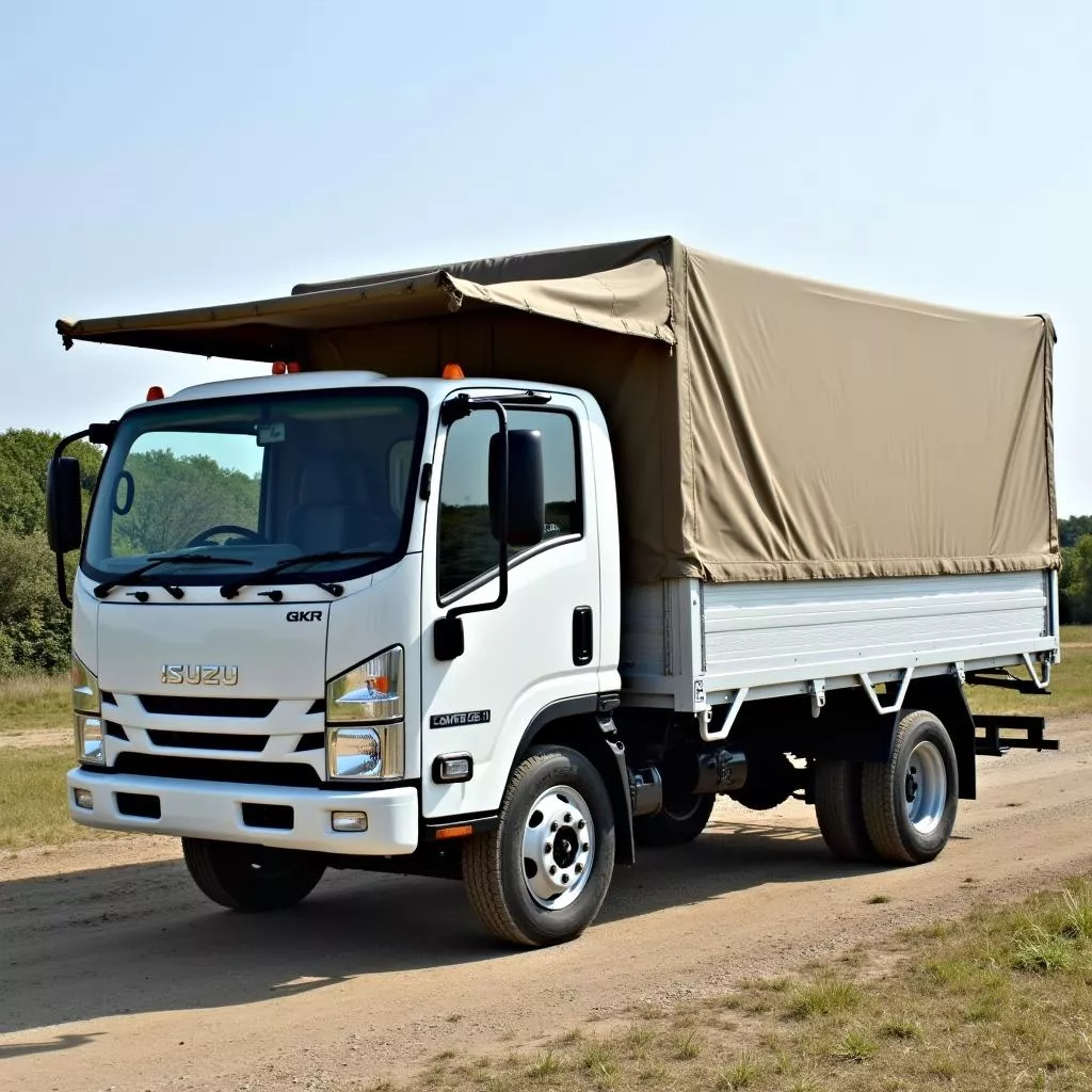 Camion Isuzu QKR telonato