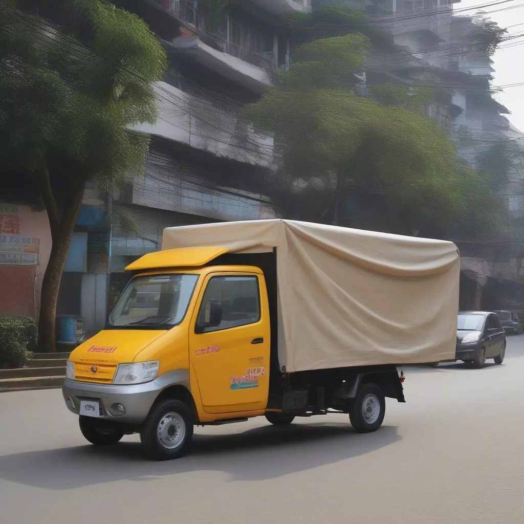 Kenbo 990kg Canvas Truck: Hanoi's Agile Delivery Solution