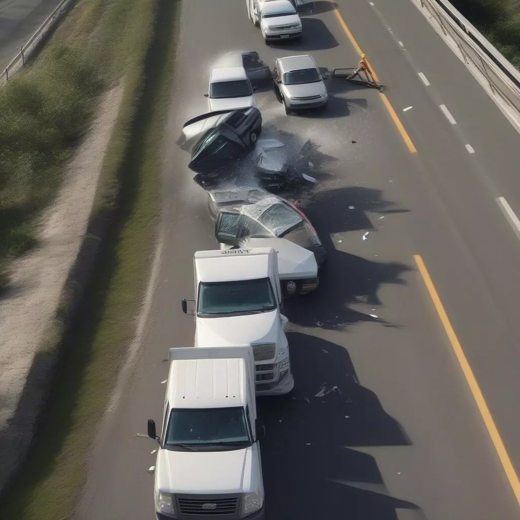 Mức phạt lấn vạch xe ô tô: Những điều bạn cần biết để tránh "viêm màng túi"