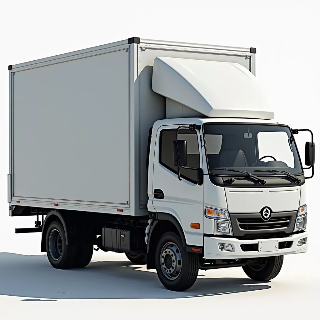 Thaco 4-ton truck at Loc Thinh Hue