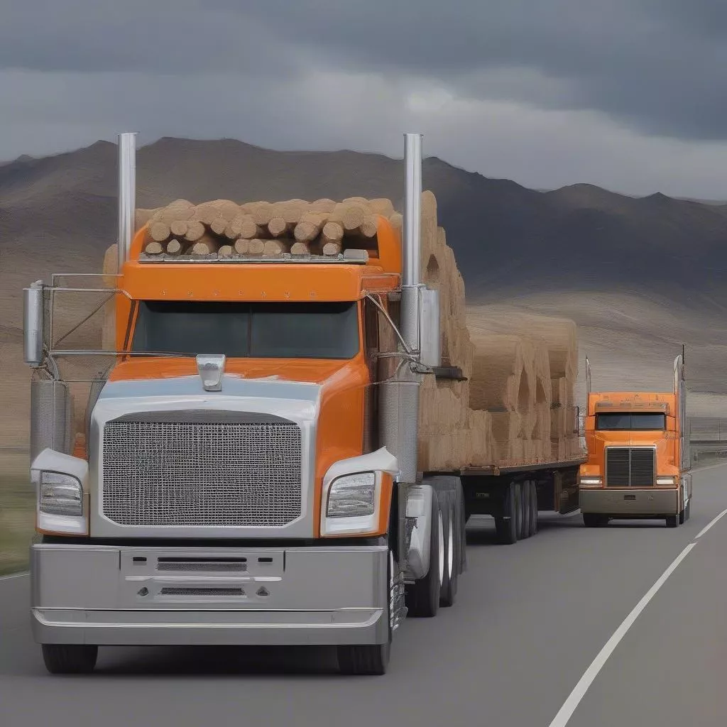 So sánh xe tải lớn cho vận chuyển hàng hóa siêu trường, siêu trọng