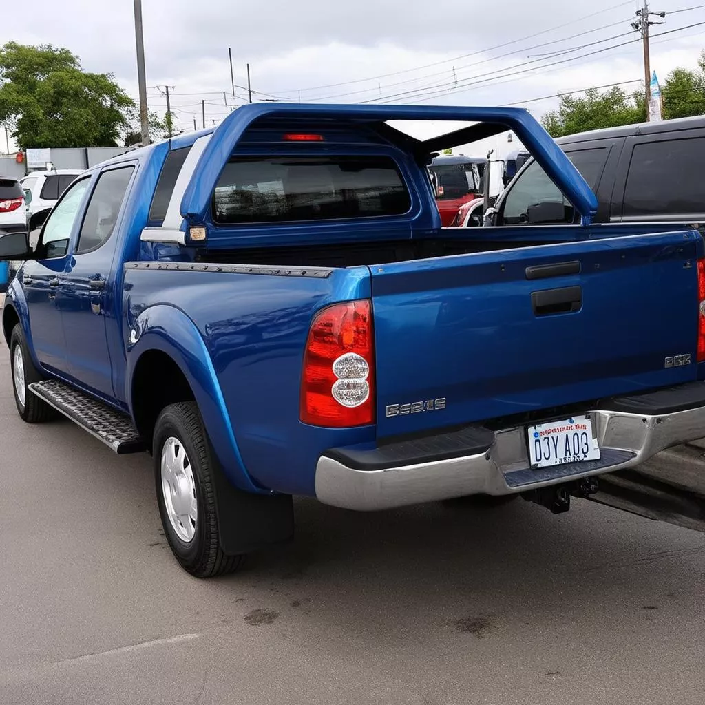 LKW mit schönem Kennzeichen