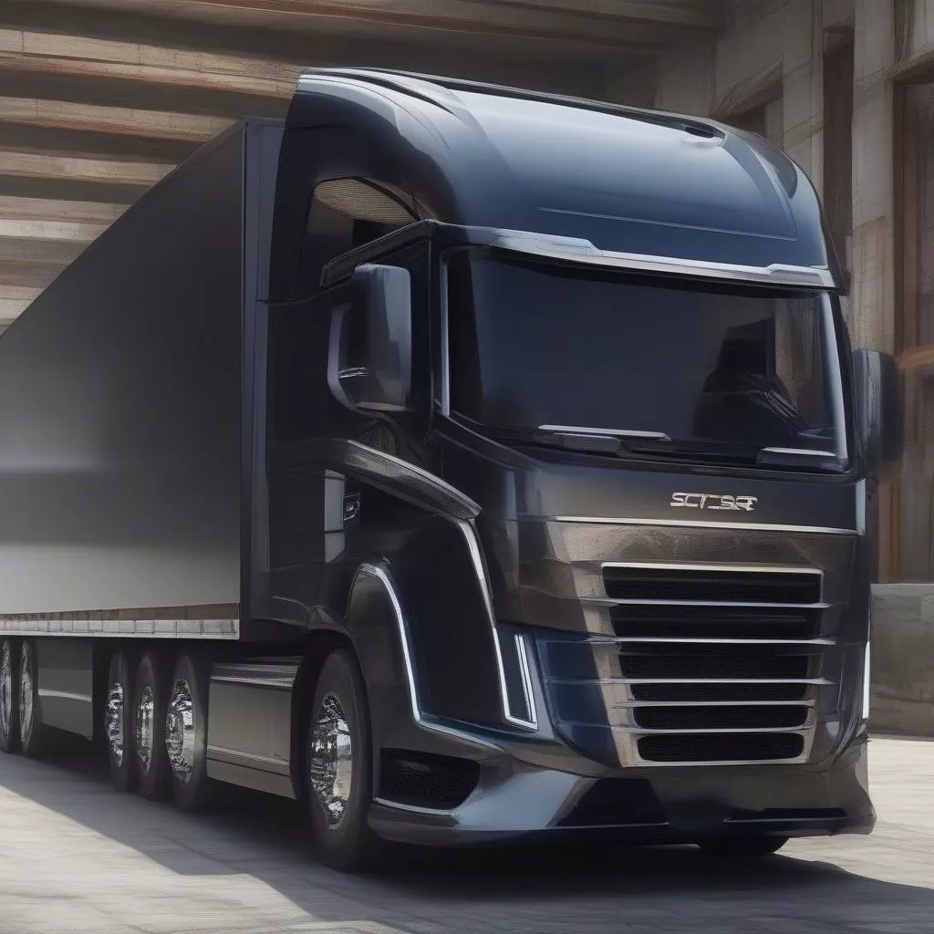 Modern and high-end trucks from the latest models