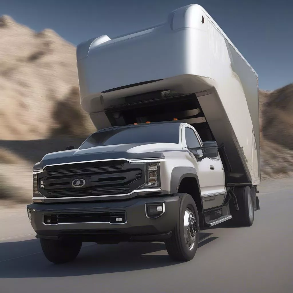 Xe tải mới với tính năng hiện đại