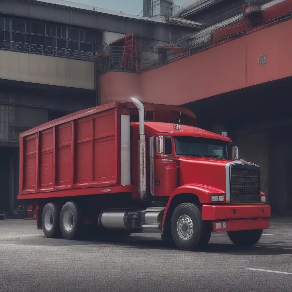 Xe tải nặng vận tải hàng hóa siêu trường, siêu trọng