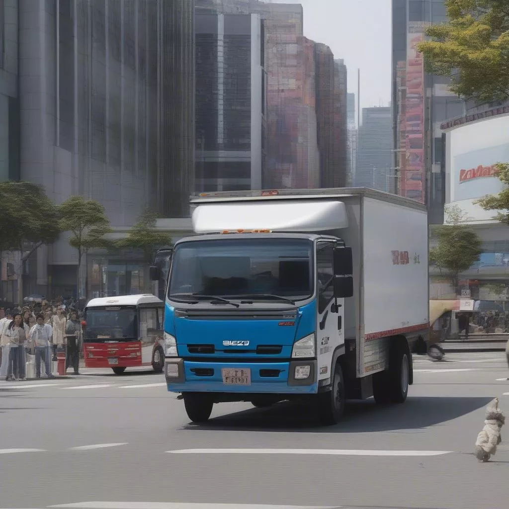 xe tải nhẹ isuzu