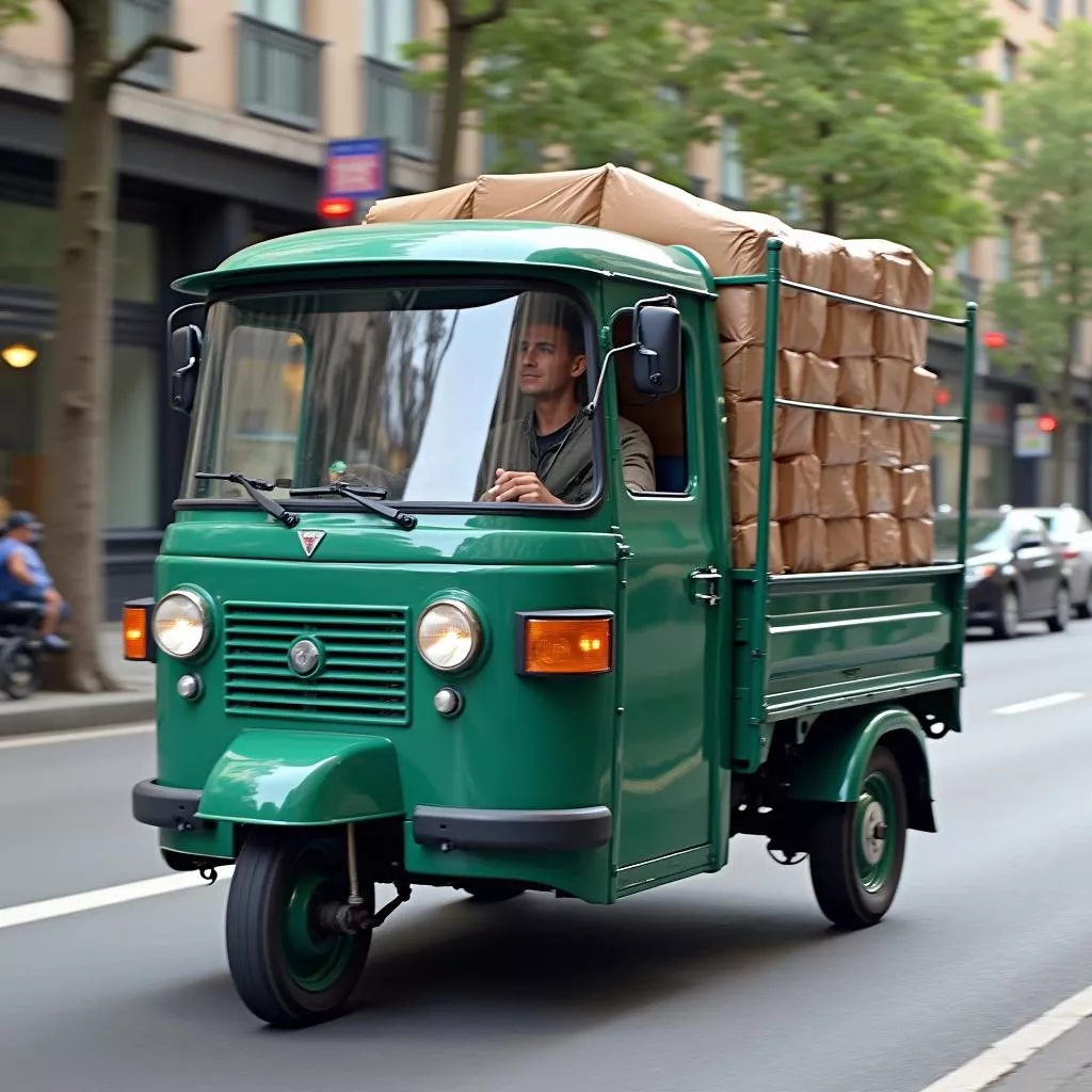 Truk kecil yang hemat bahan bakar