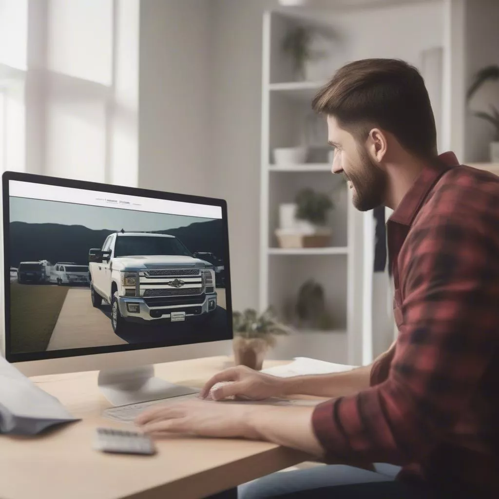 Mua xe tải trực tuyến