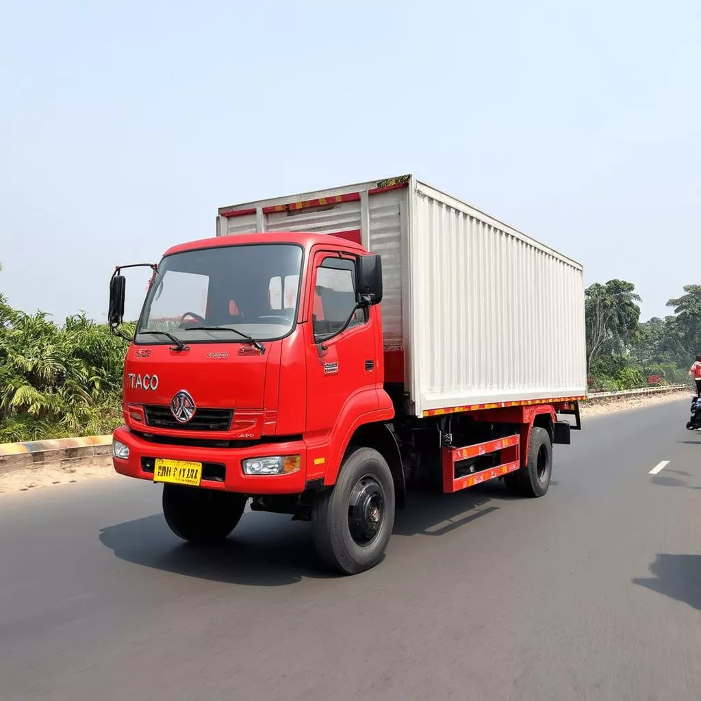 Red Thaco 9.3 ton truck