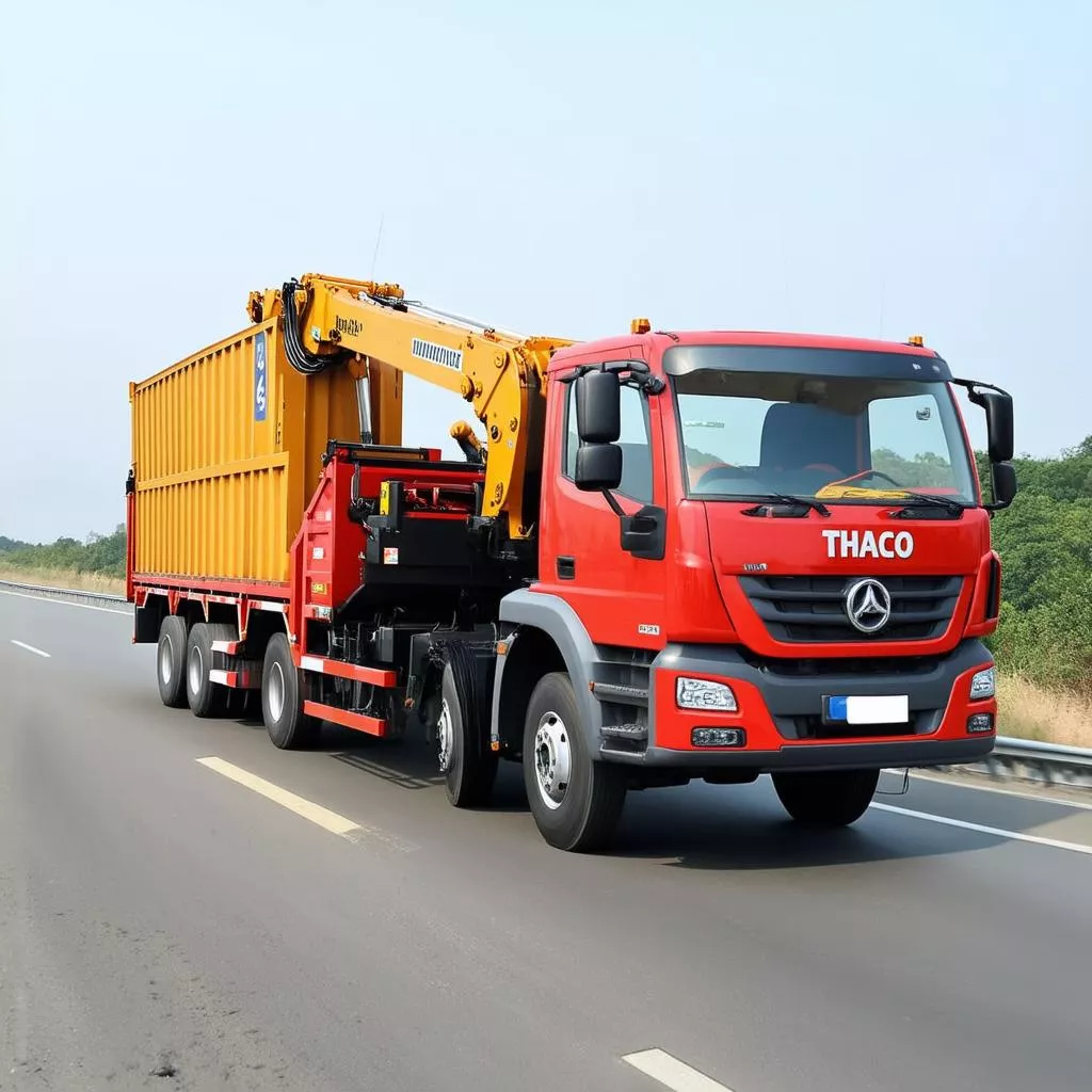 Xe Tải Thaco Gắn Cẩu 8 Tấn: Giải Pháp Vận Chuyển Nâng Hạ Hàng Hóa Lý Tưởng