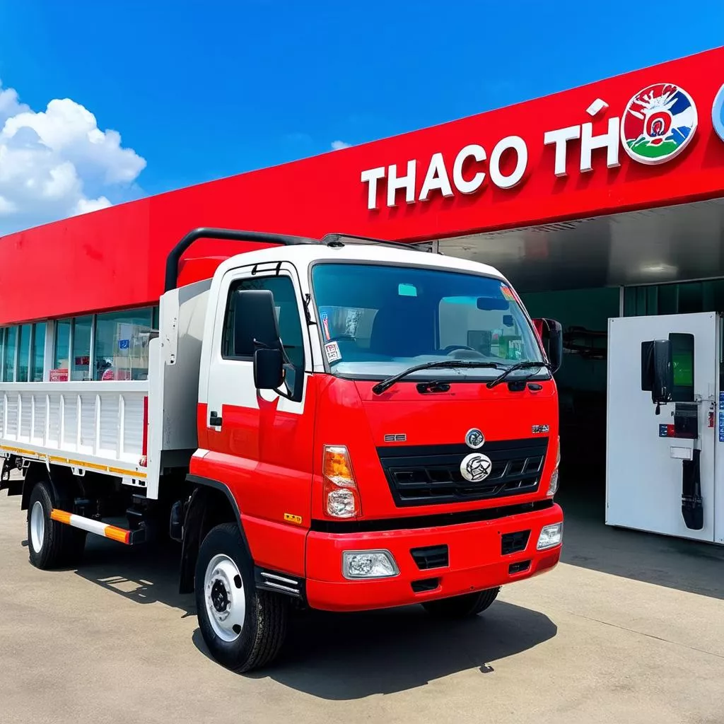 Trung tâm ô tô tải & bus Thaco Cần Thơ: Bừng sáng cung đường Tây Đô