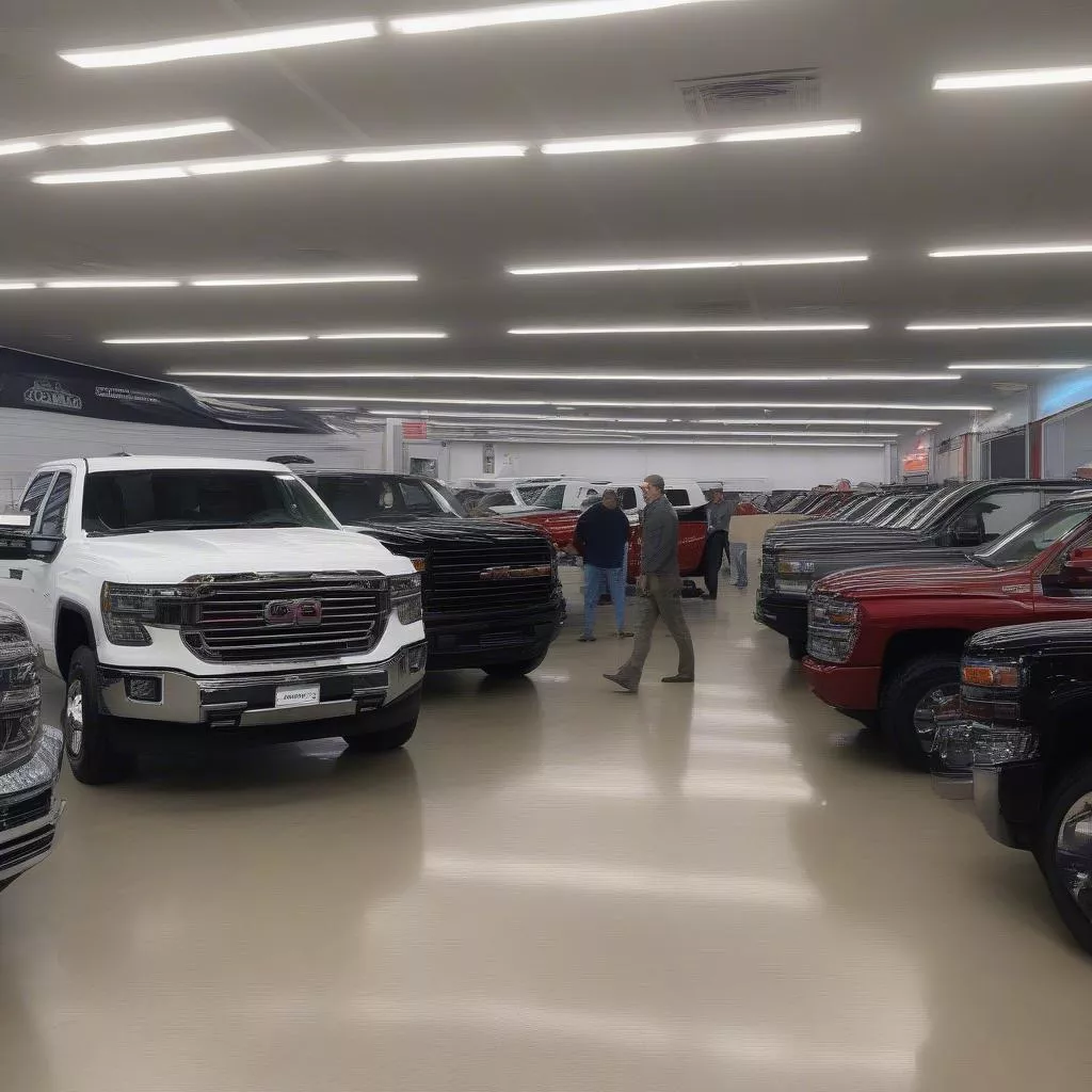 Showroom xe tải thanh lý