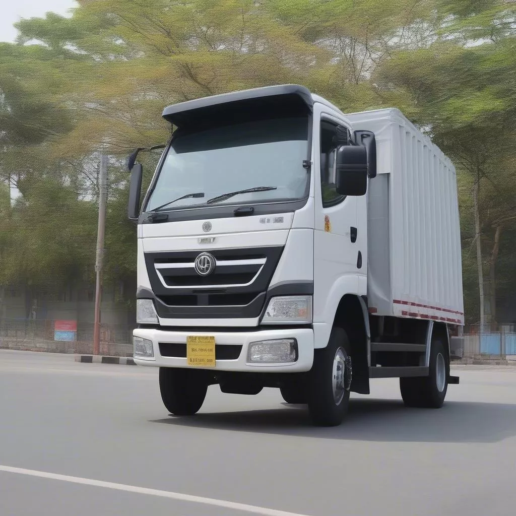 Xe tải thùng Uông Bí