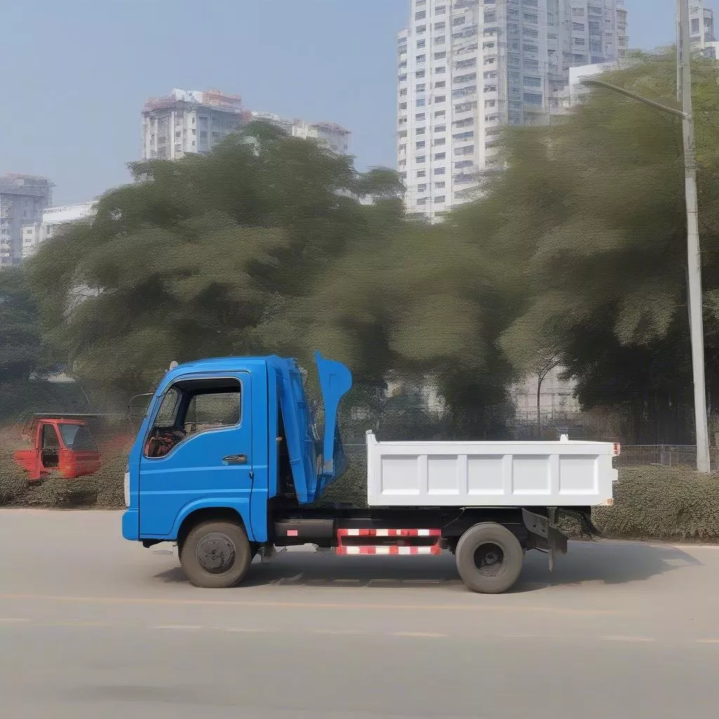 Ô tô tải tự đổ Dongfeng 2.5 tấn: Sự lựa chọn tối ưu cho doanh nghiệp vận tải