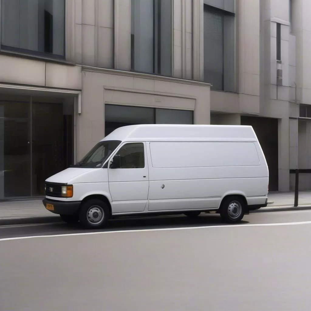 Delivery van