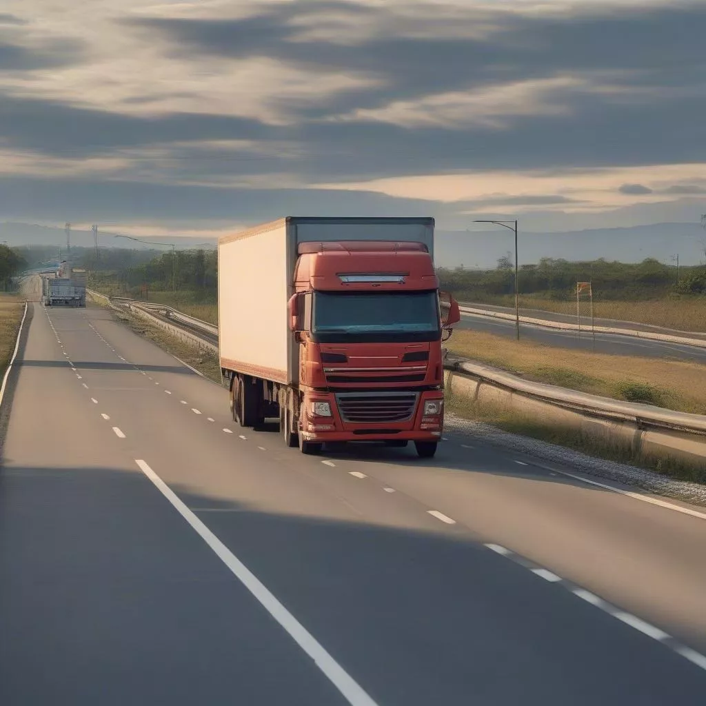 Xe tải vận chuyển