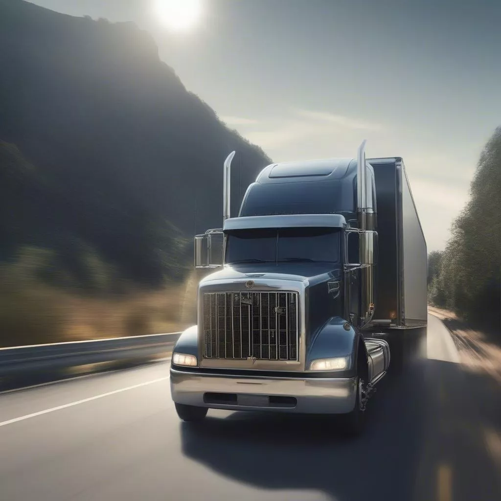 Camião a funcionar de forma estável graças ao sistema de ignição semicondutor